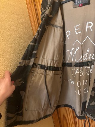 Chaqueta Camuflaje Superdry Militar
