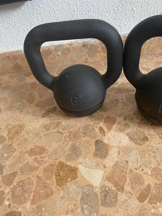 2 Mancuerne Kettlebell 6 Kg