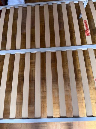 Struttura a doghe per letto 135 cm