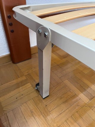 Struttura a doghe per letto 135 cm