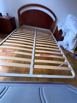 Struttura a doghe per letto 135 cm