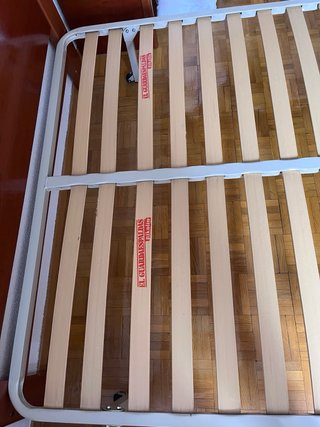 Struttura a doghe per letto 135 cm