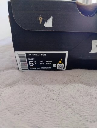 Scarpe Jordan Mid Beige Blu Grigio