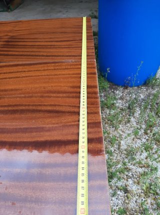 Mesa auxiliar vintage de madera