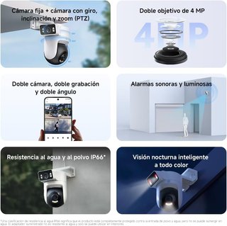 Cámara de exterior Xiaomi CW500 Dual