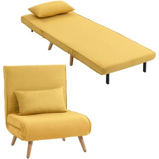 Sofá Cama Individual Plegable Ajustable