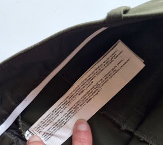 Pantaloni eleganti Mango SUIT verde oliva
