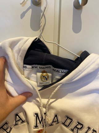 Sudadera Real Madrid Blanca