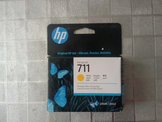 Pack de 8 Cartuchos Tinta HP 711 Amarillo 29ml