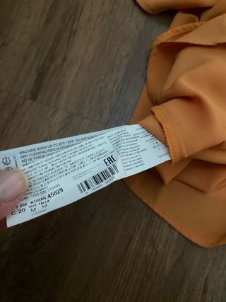 Blusa Mango Naranja Talla M