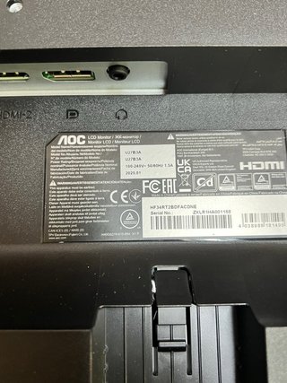 Monitor AOC U27B3AF 27 UHD IPS 60Hz