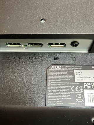 Monitor AOC U27B3AF 27 UHD IPS 60Hz