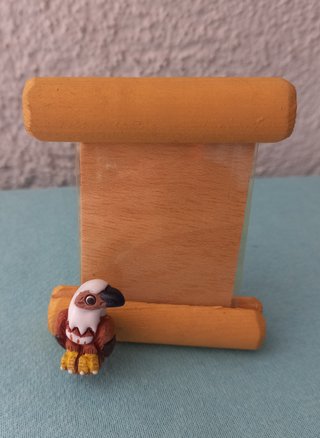 Marcos de fotos madera con animales cerámica nuevo