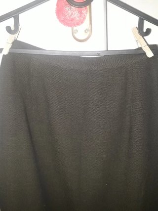 Falda Adolfo Domínguez  Negra Talla L/40