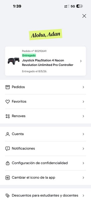 Mando Nacon Pro Controller Negro/Azul PS4