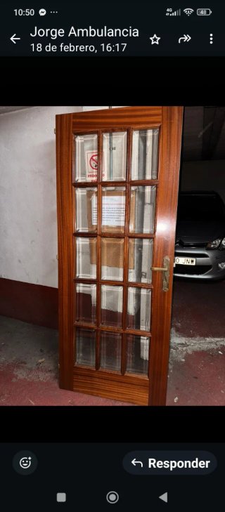 3 Puertas madera + 1 acristalada