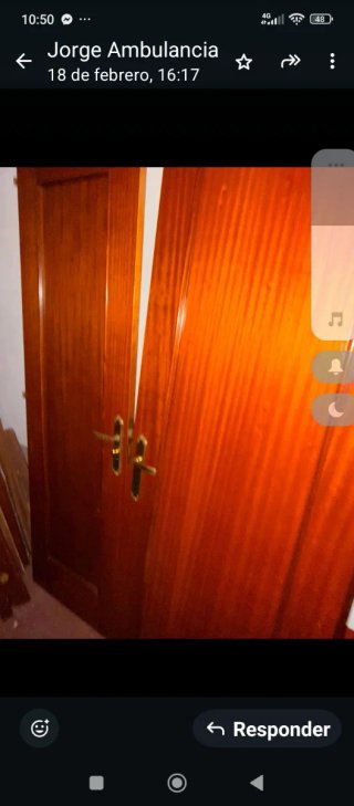 3 Puertas madera + 1 acristalada