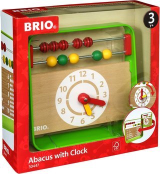 BRIO Abaco con Reloj Juguete Preescolar
