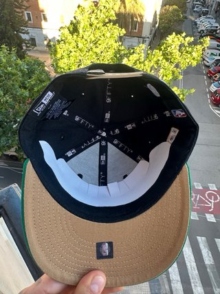 Gorra New Era Boston Celtics Negra y Verde