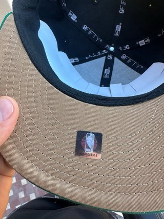 Gorra New Era Boston Celtics Negra y Verde