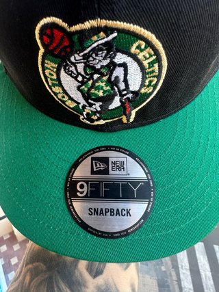 Gorra New Era Boston Celtics Negra y Verde