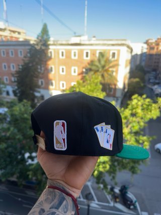 Gorra New Era Boston Celtics Negra y Verde