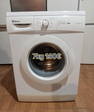 Lavadora Balay 7kg 1000 rpm Garantía 3 meses