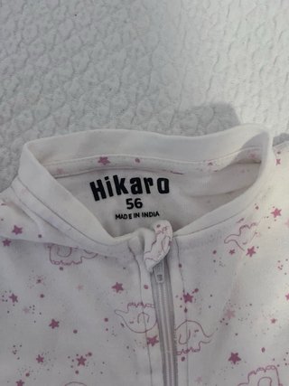 Lote 2 pijamas bebé 56 cm