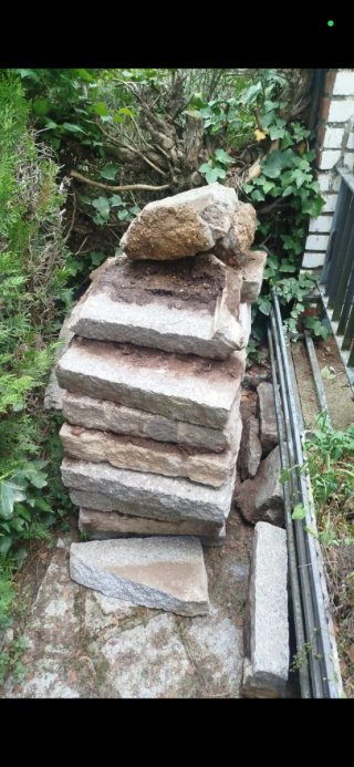Regalo de Bloques de granito para construcción