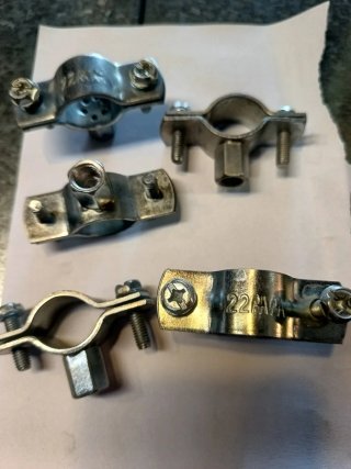 Abrazadera Reforzada M8 Galvanizada 22mm