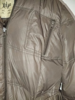 Plumas largo Xdye Marrón Talla M