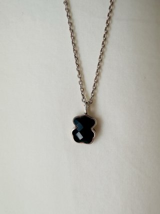 Collar Tous Plata Ley Oso Onix