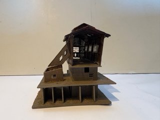 Maqueta Edificio Industrial Simulación Abandono