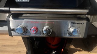 Parrilla Weber Negra y Plateada Nueva