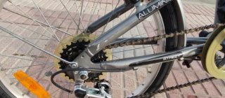Bicicleta Plegable 20 Gris