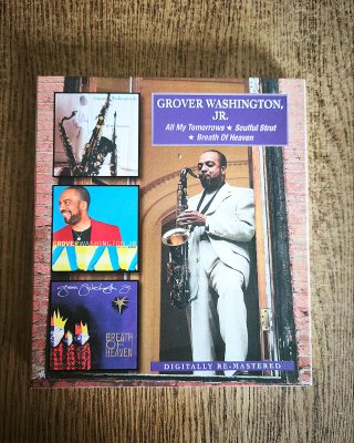 Lote 3 CDs Grover Washington Jr. Jazz/Soul