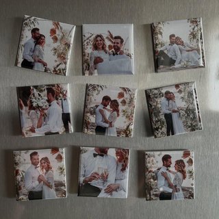 Magneti con foto per decorazione