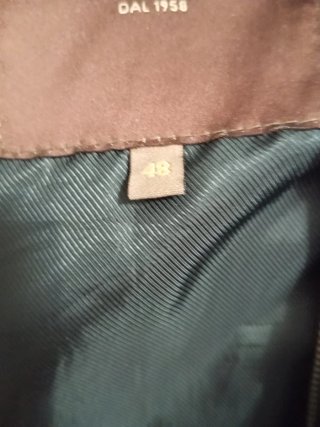 Giubbotto in pelle Conbipel nero  tg48