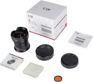 7Artisans 9mm F5.6 Lente Gran Angular