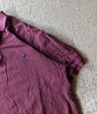 Polo Ralph Lauren burdeos vintage