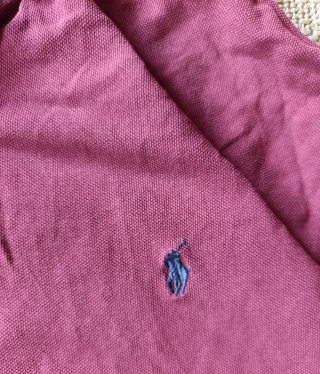 Polo Ralph Lauren burdeos vintage
