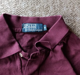 Polo Ralph Lauren burdeos vintage