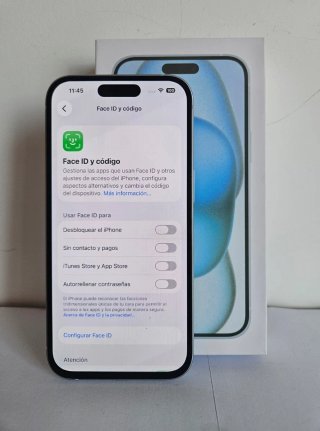 iPhone 15 Azul 256Gb
