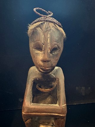 Conjunto de tres Figuras Étnicas Madera