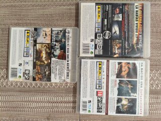 Lote 3 Juegos PS3: Call of Duty, Tomb Raider, Spli