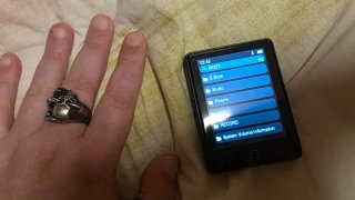 Reproductor Audio/Vídeo Pantalla Táctil+Auriculars