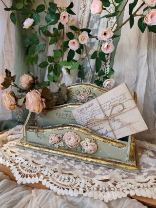 Organizador de escritorio Shabby Chic