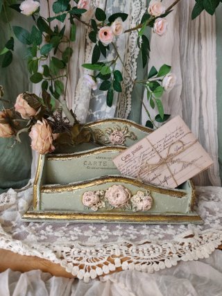 Organizador de escritorio Shabby Chic
