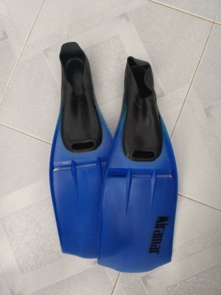 Aletas de buceo Miramar azules