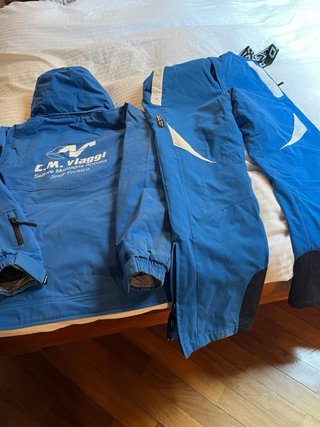 Tuta sci uomo taglia M blu